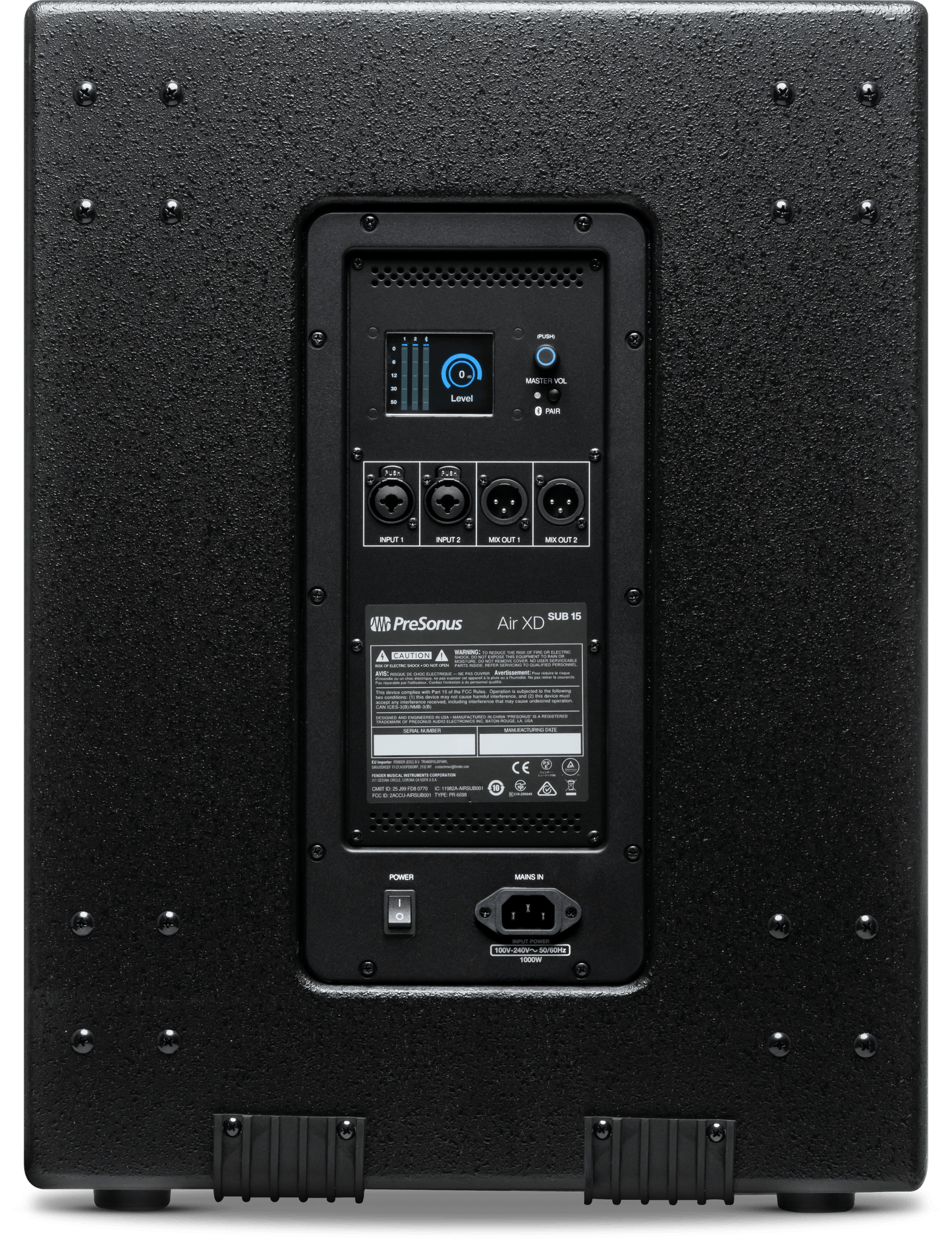 Air XD Sub 15 1 x 15" Active Extended Definition Subwoofer