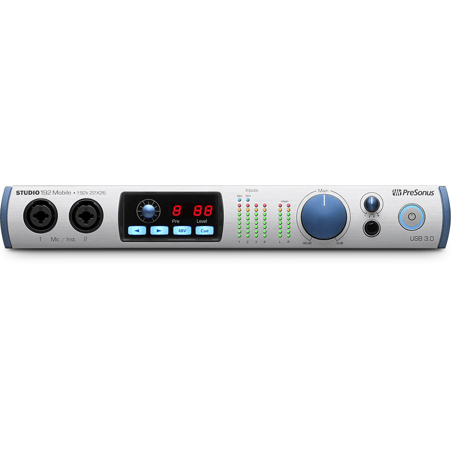 presonus studio192 オーディオインターフェース Studio 192 Mobile – PreSonus